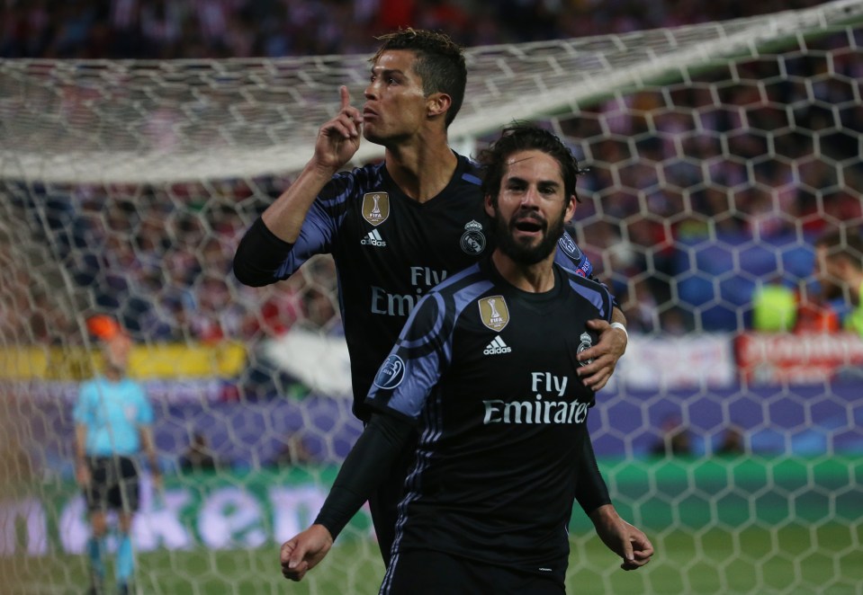 Real Madrid midfielder Isco could join Cristiano Ronaldo at Juventus