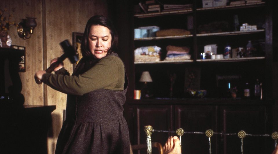  Misery starring Kathy Bates is based on a Stephen King novel