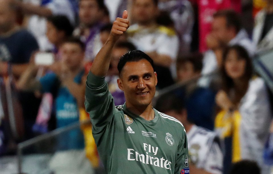 Keylor Navas was booted out to make room for Courtois by Zidane