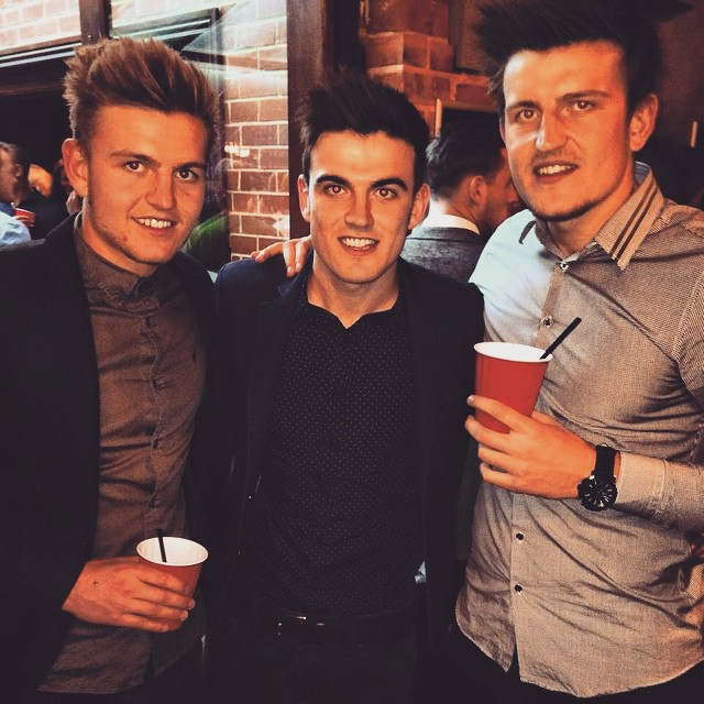 Brother Laurence (left) seen here with  Joe Maguire (centre) and  Harry (right)  said there was 'no chance' Harry will apologise