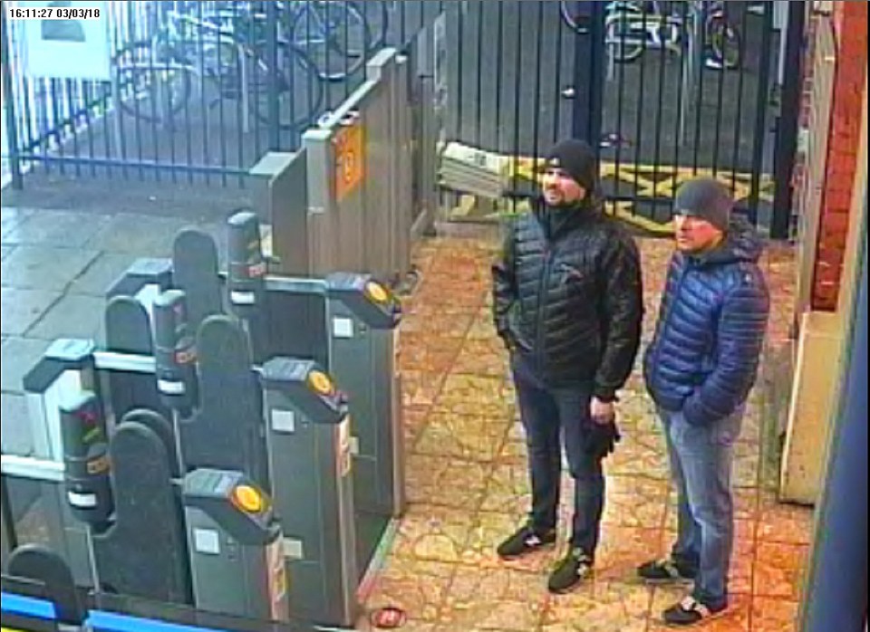 The Salisbury attack suspects were caught on CCTV before the killings