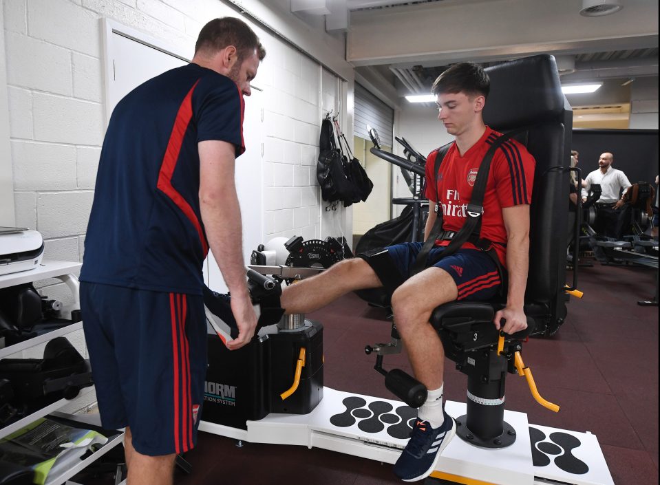  Kieran Tierney was injured when he joined Arsenal from Celtic