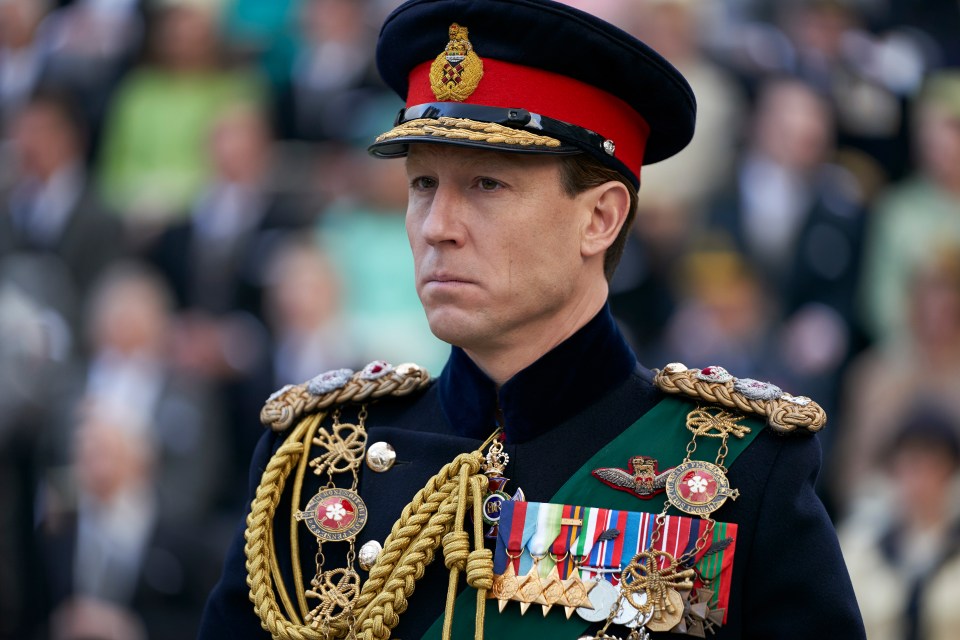 Tobias Menzies plays Prince Philip in season three and four