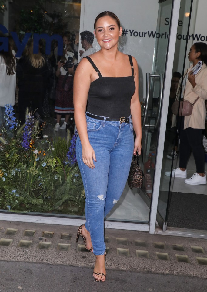 The telly star is happy and confident being a size 12 and fans praise her for her body positivity on social media