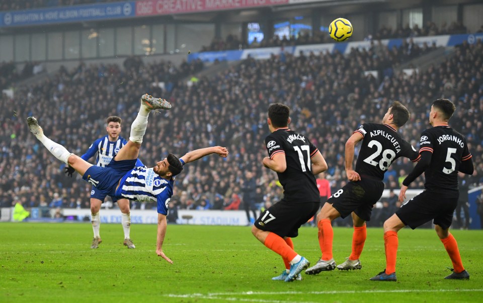 The two sides last met at the Amex in front of a packed crowd in January