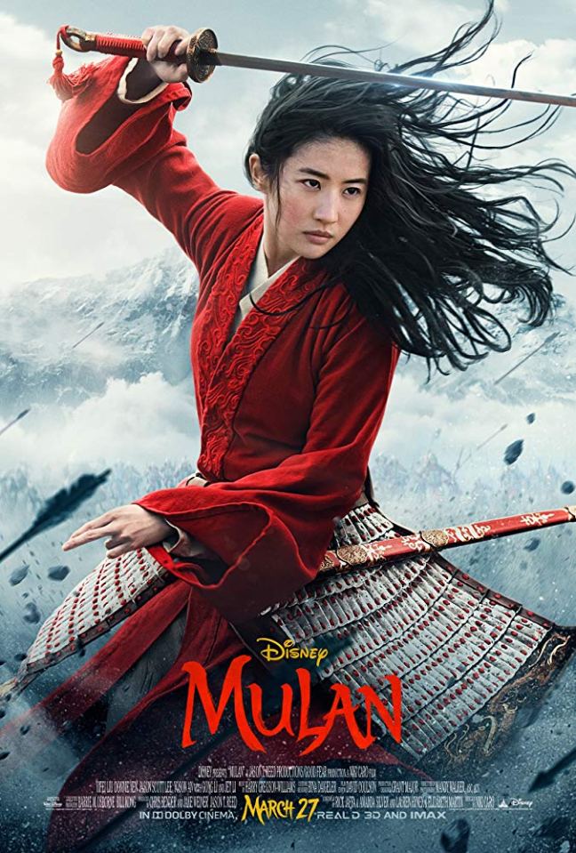 Mulan was planned for a cinema release in March but was postponed by the coronavirus outbreak