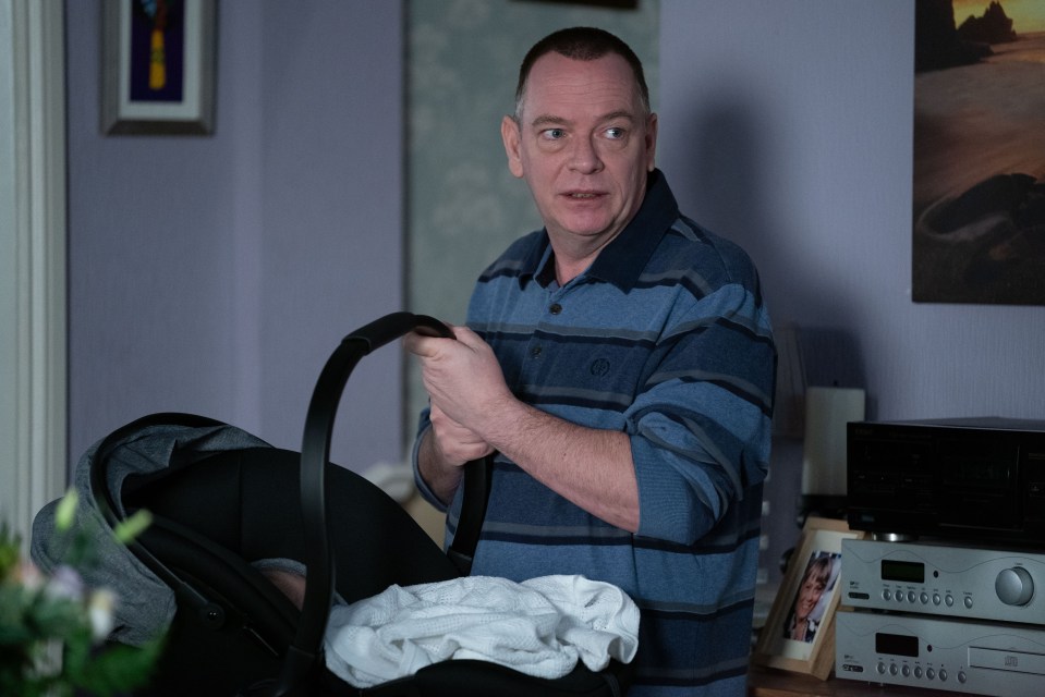 Woodyatt, who plays Ian Beale on EastEnders, has been staying away from the family home for months