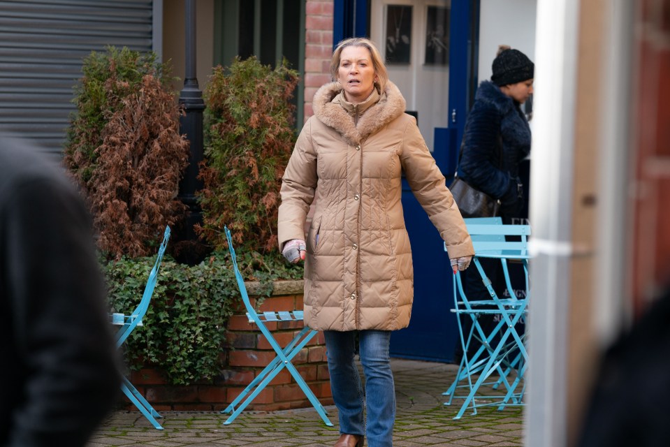 The actress plays Kathy Beale in BBC soap EastEnders