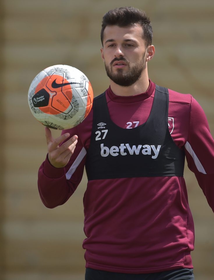  Albian Ajeti failed to score a single goal for the Hammers in his 12 appearances