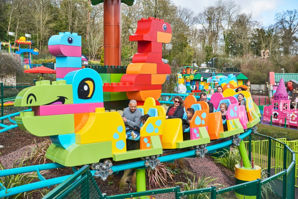 The kids' theme park can be fun for the whole family