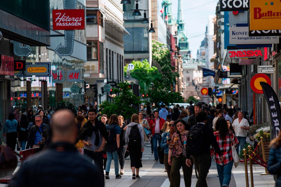 Shops remained open during the height of the pandemic in the country