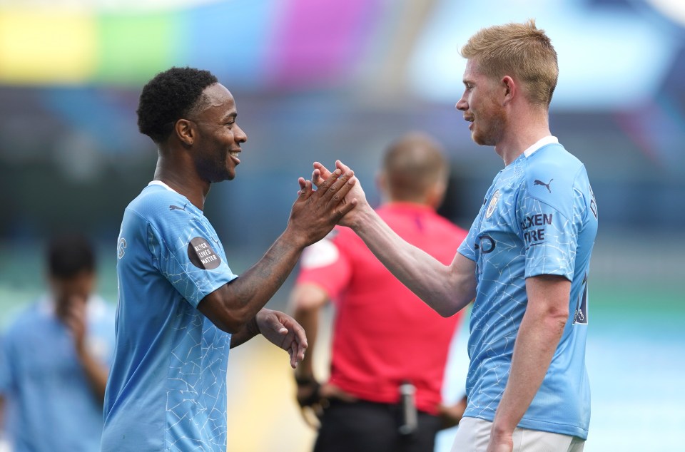 Sterling and De Bruyne now look set to stay with European football confirmed