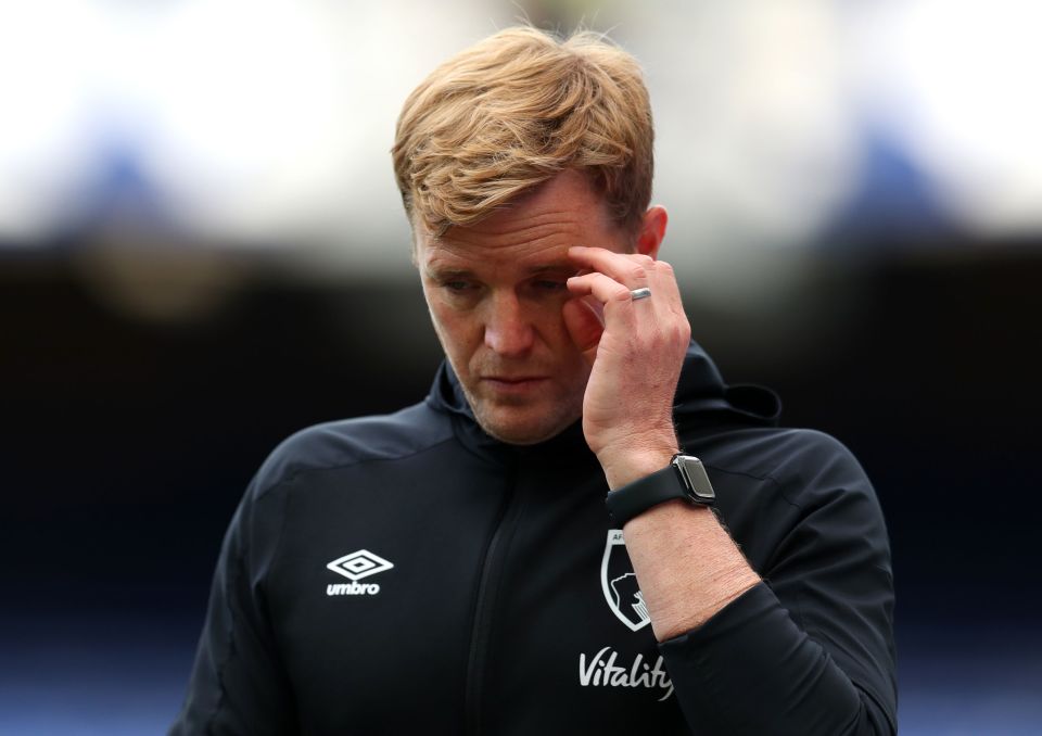 Eddie Howe has left Bournemouth after eight years following relegation