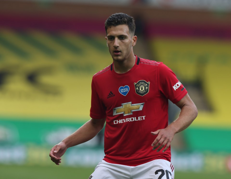 Diogo Dalot has drawn interest from Barcelona