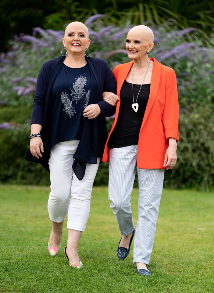 The sisters have vowed to beat their cancer