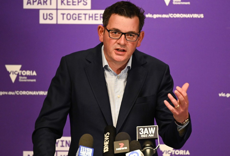 Victoria state premier Daniel Andrews warned the changes were necessary to ‘get through this’