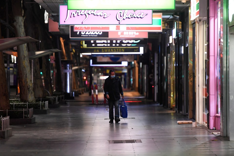 Melbourne announced a night-time curfew for all 5million residents yesterday