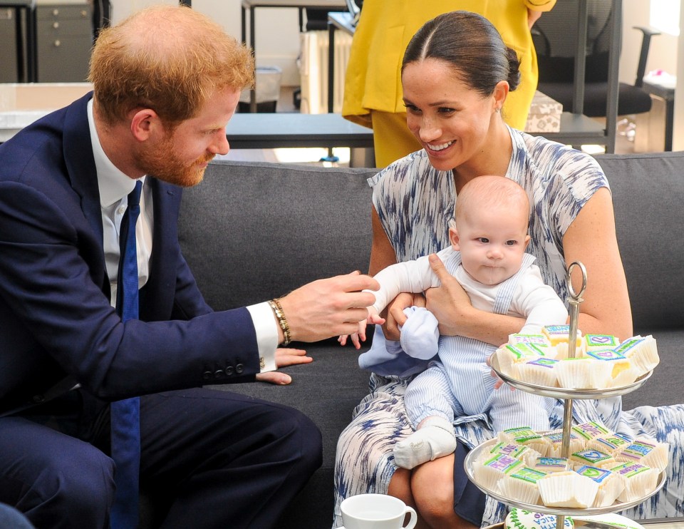 Meghan gave birth to baby Archie in May 2019