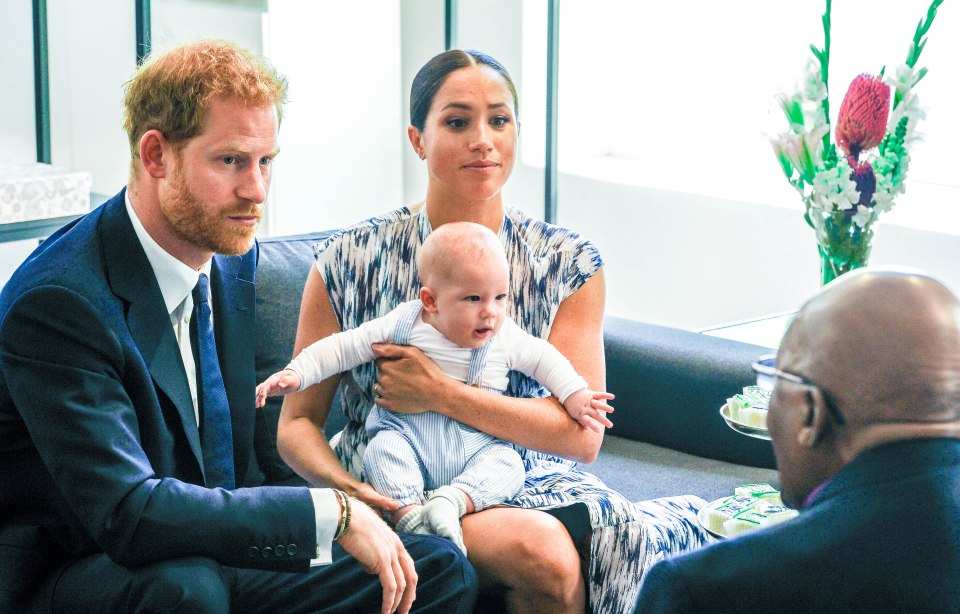 Meghan says she's glad Archie has a good role model to look up to