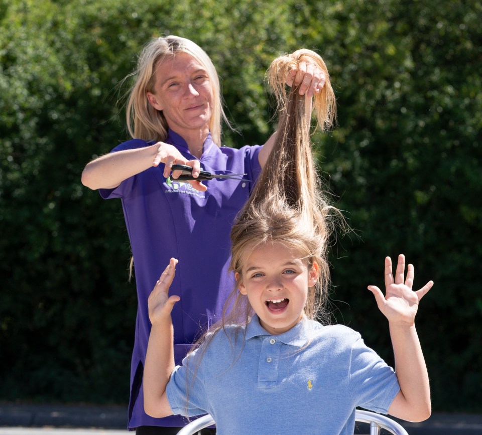 Reilly, with mum Daisy, will get his Gareth Bale-inspired locks chopped to raise money for charity