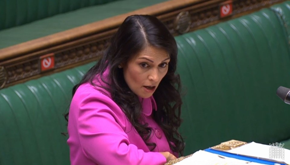 Priti Patel blasted callous human traffickers