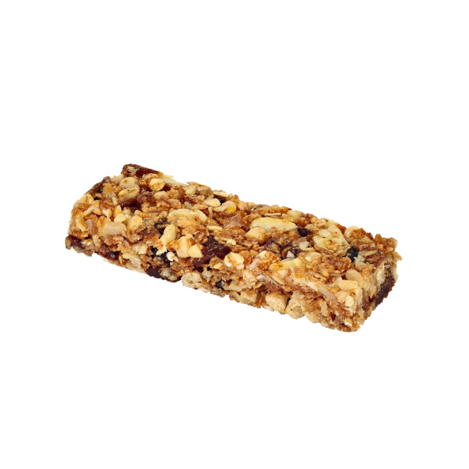 Most cereal and fruit bars are so packed with sugar they contain at least four teaspoons of sugar