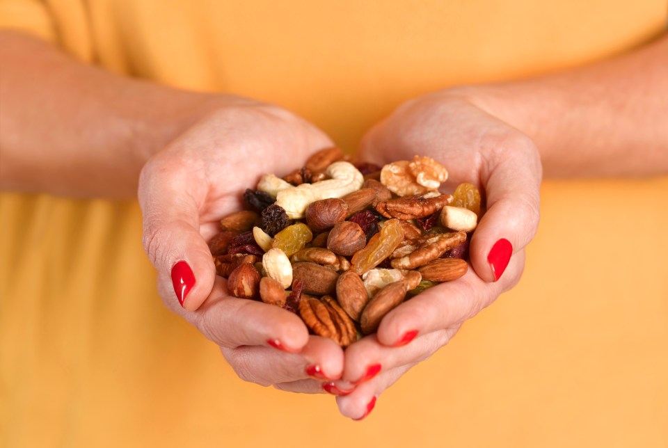 Swap your sugary snacks for sugar-free ones like a handful of unflavoured nuts