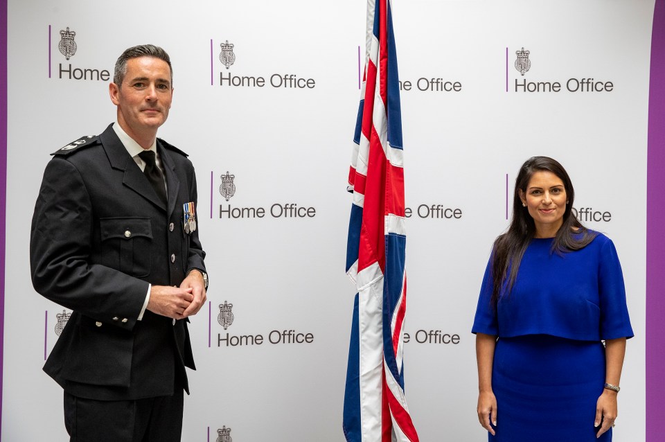 Priti Patel has given Commander Dan O’Mahoney wide-ranging powers not only to deal with migrant boats but also French authorities who enable them