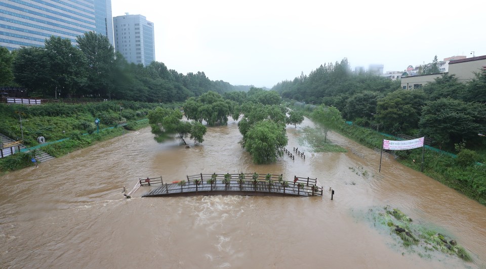 The capital city Seoul has already been hit by devastating floods