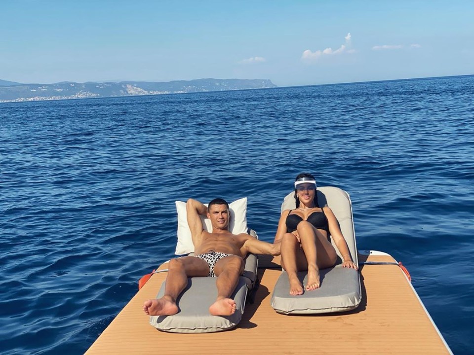 The 35-year-old has been enjoying his summer alongside girlfriend Georgina