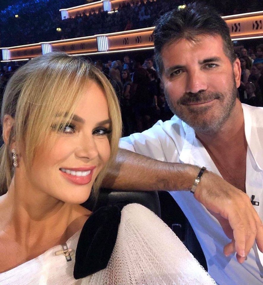 Amanda and Simon are very good friends and work on BGT together