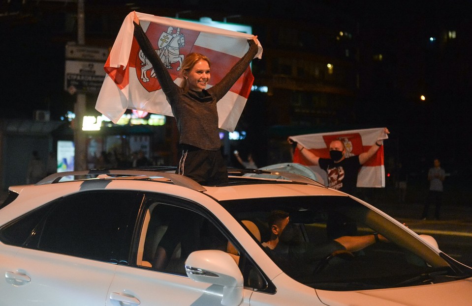 Protesters are calling for regime change in Belarus