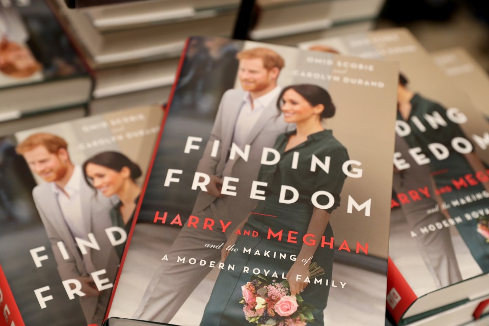 The explosive book, Finding Freedom, has become the best-selling book in Britain