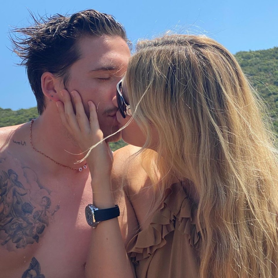 The lovebirds announced their engagement last month