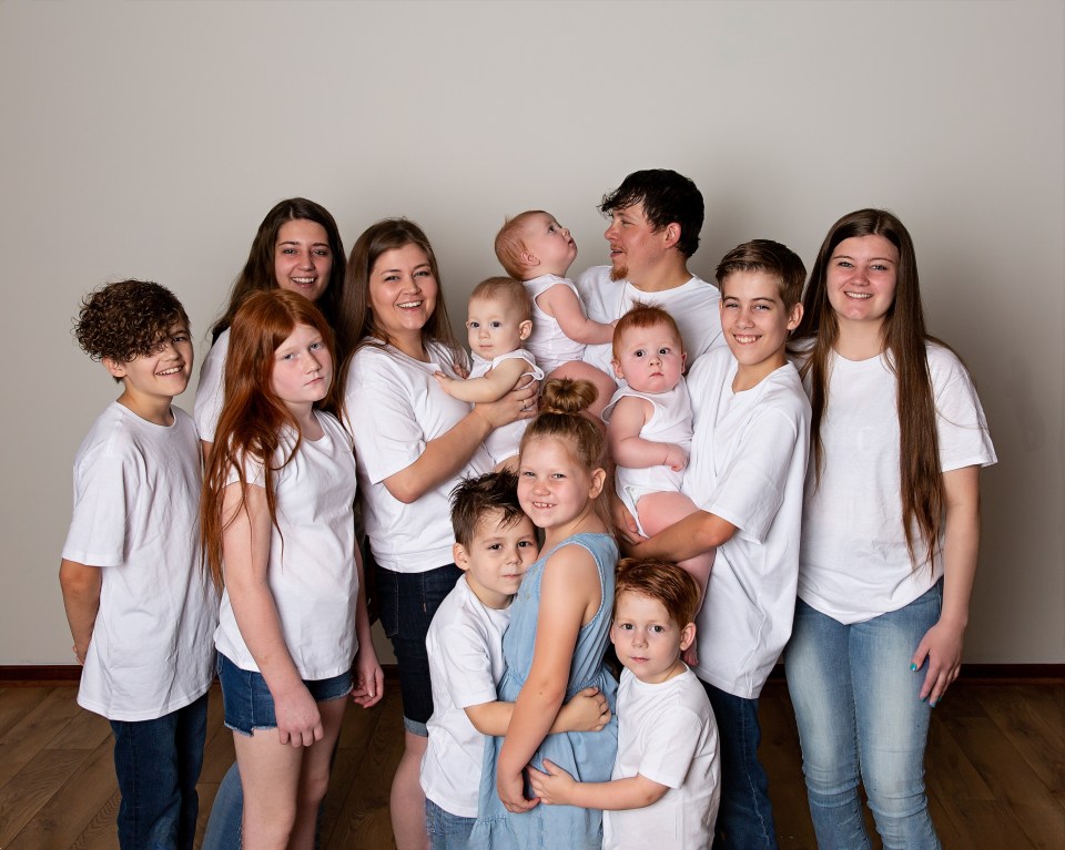 Britni Church, 31, has 11 kids after having her first at 16