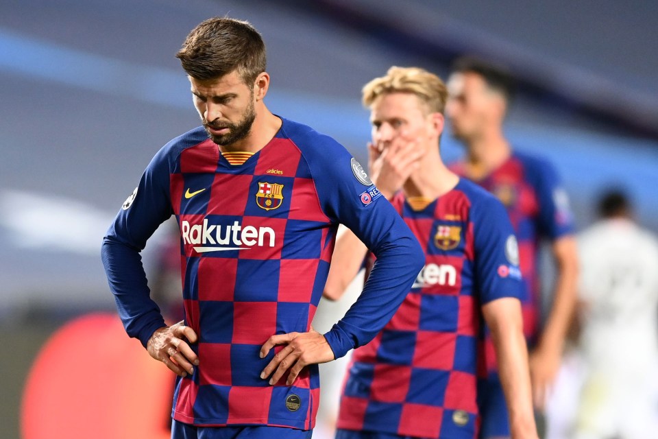 Gerard Pique has offered to leave Barcelona to force change