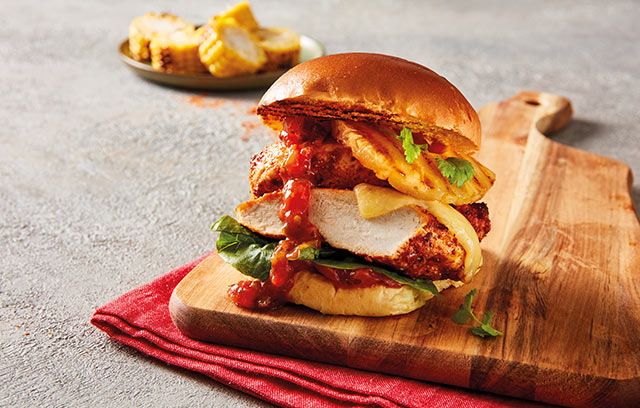 This recipe is the perfect summer twist to every chicken-lover’s favourite burger