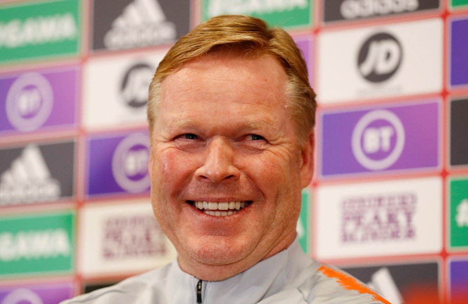 Ronald Koeman is set to take over at FC Barcelona