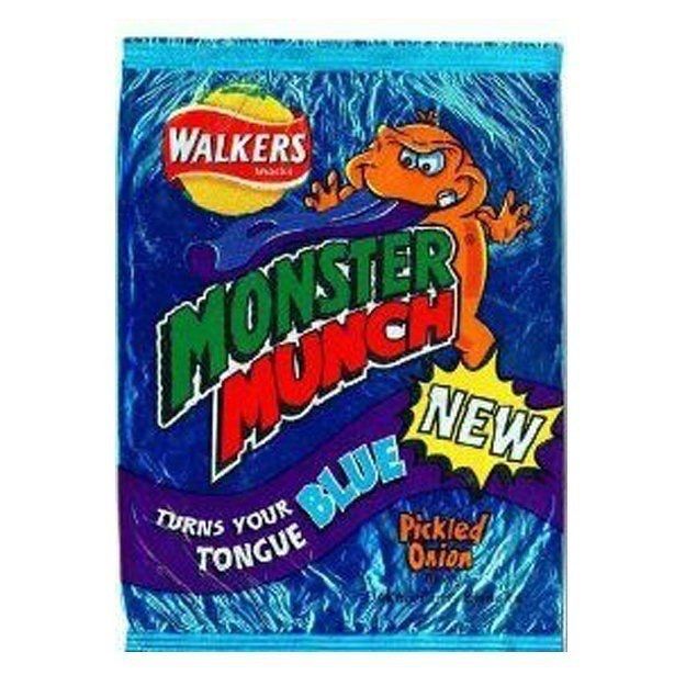 The colouring in these snacks turned your tongue blue