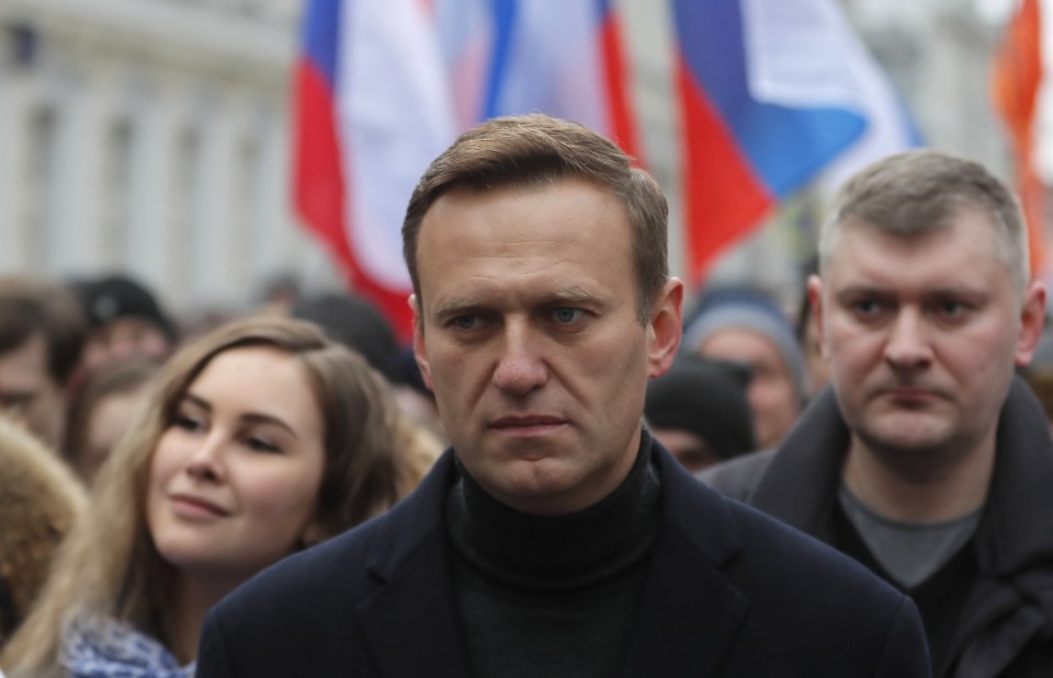 Navalny is the leader of the Russian opposition Progress Party