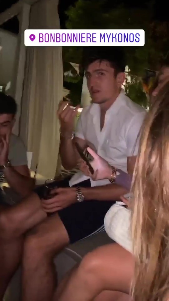 Harry Maguire is spending a second night in the cells after brawling with cops in Mykonos