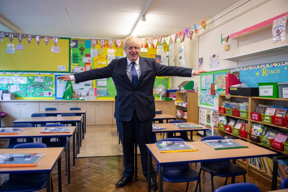  It comes as Boris Johnson urged parents to send children back to school in September