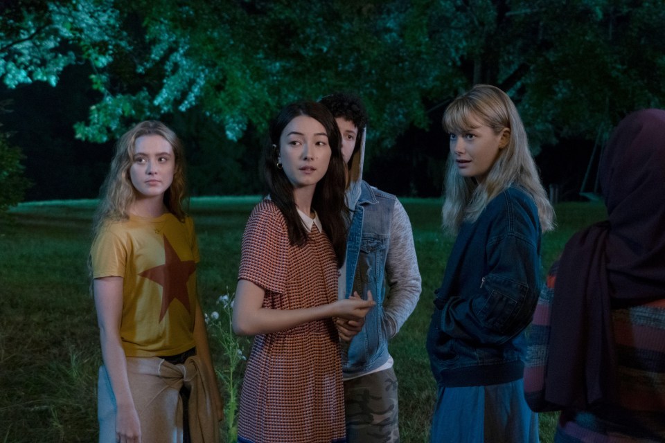 The cast of The Society were set to return to filming next month