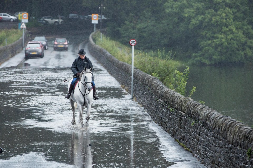 But the final full week of August has been a washout, with Storm Francis bringing downpours and strong winds