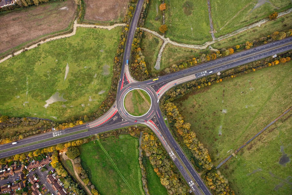 The Flanders Roundabout has been named Britain’s best roundabout