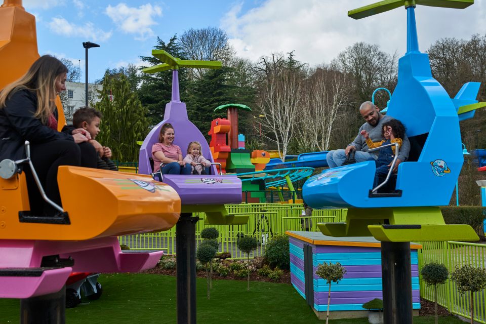 Legoland's rides are perfect for the whole family