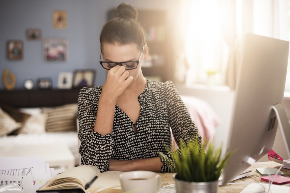 Working from home alone can lead to stress and depression