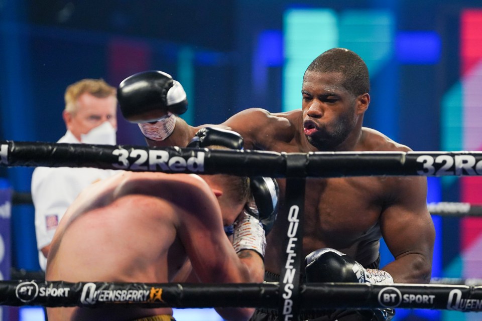 Daniel Dubois made light work of his heavyweight clash with Ricardo Snijders