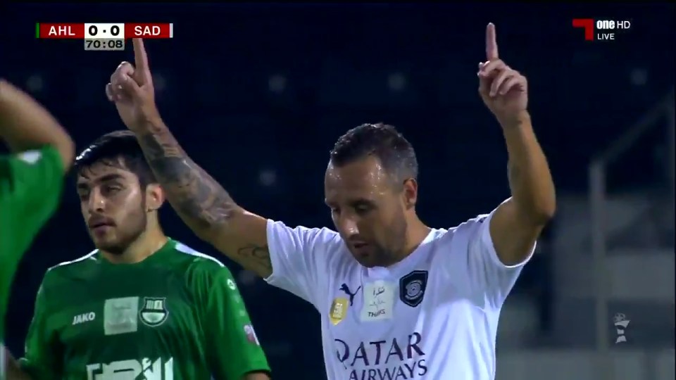 Santi Cazorla scored a screamer on his debut for Al Sadd