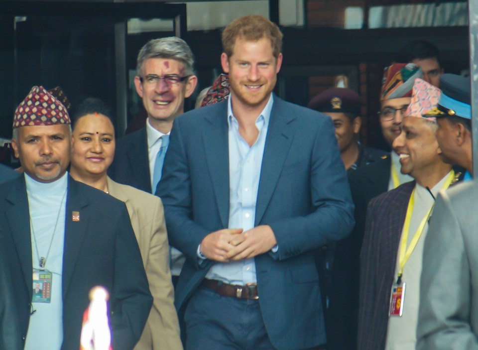 Former Ambassador to Nepal Mr Morris had hosted an event with Prince Harry